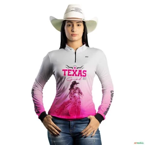 Kit Camisas Agro BRK Texas Country Casal Com Proteção UV50 +