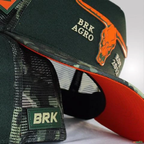 Kit Camisa BRK Agro Real Tree Agronomia + Boné