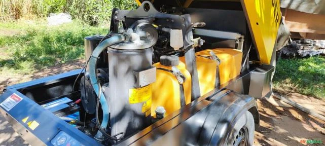 Compressor Portátil diesel de parafuso Kaeser M43 4,2m³/min 150PCM 7bar de pressão máxima
