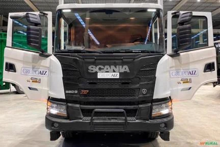 Caminhão Scania G450 6x4 XT 23/24 Meia cana 16m3