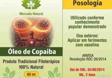 ÓLEO DE COPAÍBA