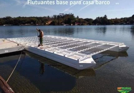 flutuantes para casa barco