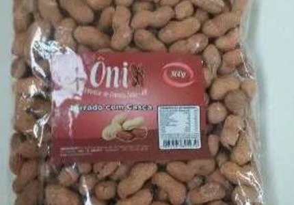 Amendoim torrado na vagem
