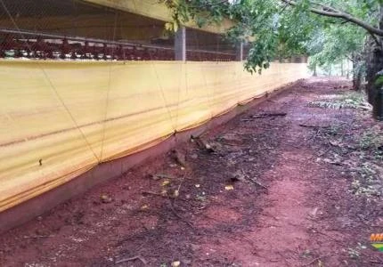 Aviario - Galpao Pré moldado com estrutura metálica