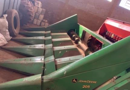 Plataforma john deere Milho