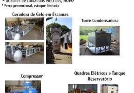 Fábrica de gelo 20 tons/dia