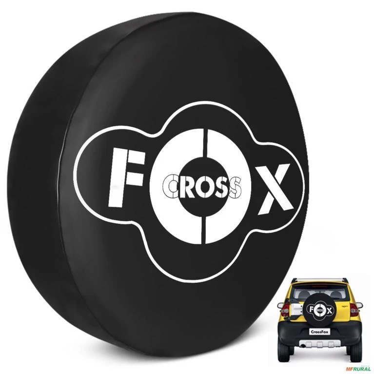 Capa de Estepe Crossfox 2005 a 2018 PVC Personalizada Logo