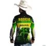 Camisa Agro Brk Rodeio Brasil 02 com Proteção Solar UV  50+ -  Gênero: Masculino Tamanho: GG