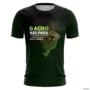 Camiseta Casual BRK Agro Não Para Proteção UV 50+ -  Gênero: Masculino Tamanho: XXG