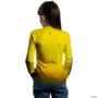 Camisa Agro Básica BRK NH Clean Amarela com UV50 + -  Gênero: Infantil Tamanho: Infantil G2