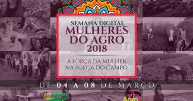 MF Rural e AgroMulher realizam Semana Digital Mulheres do Agro 2018