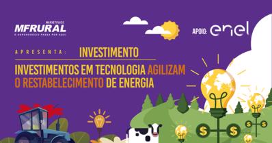 Investimentos em tecnologia agilizam o restabelecimento de energia