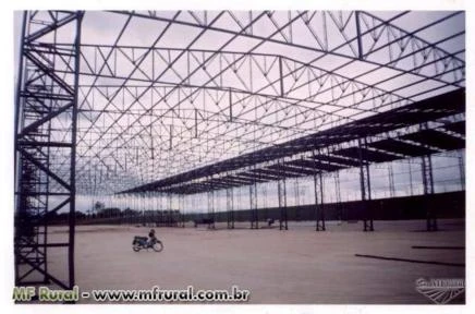 Estruturas Metálicas com R$ 35,00 o metro/2  de mão de obra em limeira Sp