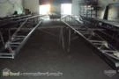 Tesoura metálica de 10 metros (estrutura metálica)