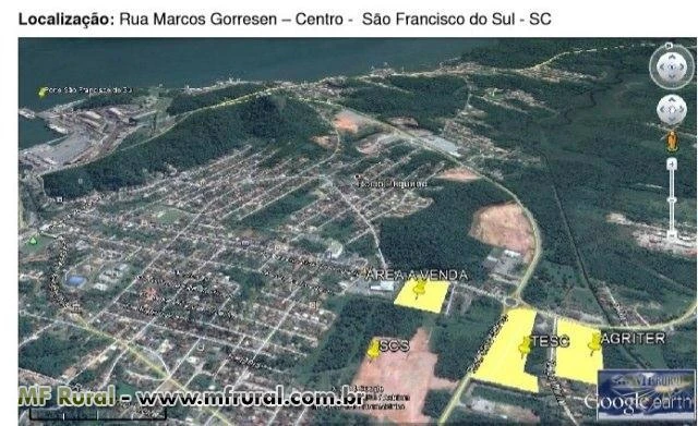 Terreno ZP2 -Sao Francisco do Sul - 3,5 KM do Porto