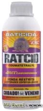 Ratcid Pó Contato 1 Kg - raticida cobre grandes áreas