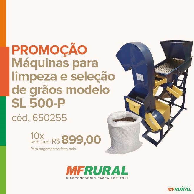 Máquinas para limpeza e seleção de grãos modelo SL 500-P Imagem Máquinas para limpeza e seleção de grãos modelo SL 500-P