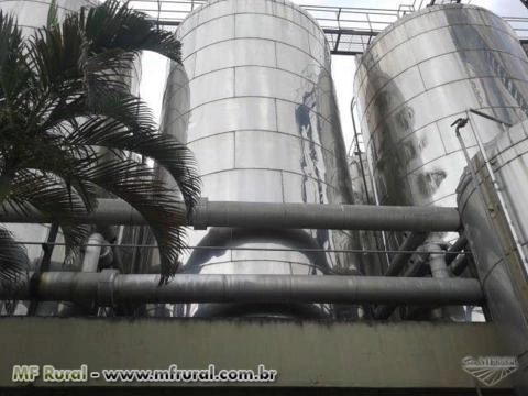 TANQUES EM INOX CAPACIDADE 160.000 LITROS Imagem TANQUES EM INOX CAPACIDADE 160.000 LITROS