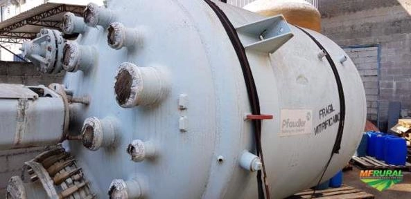 Reator vitrificado PFAUDLER 7.600 LITROS Imagem Reator vitrificado PFAUDLER 7.600 LITROS