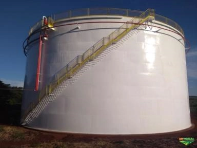 Tanque de Aço Carbono NOVOS altas capacidades 200 mil ate 20 milhões de litros Imagem Tanque de Aço Carbono NOVOS altas capacidades 200 mil ate 20 milhões de litros