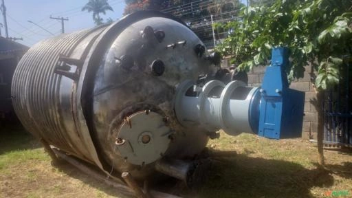 Imagem REATOR DE AÇO INOX 15 MIL LITROS INOX 316 - COMPLETO Imagem REATOR DE AÇO INOX 15 MIL LITROS INOX 316 - COMPLETO