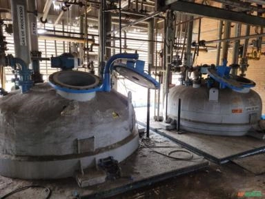 REATOR DE INOX 316 CAPACIDADE 30 MIL LITROS - MARCA CODISTIL DEDINI Imagem REATOR DE INOX 316 CAPACIDADE 30 MIL LITROS - MARCA CODISTIL DEDINI