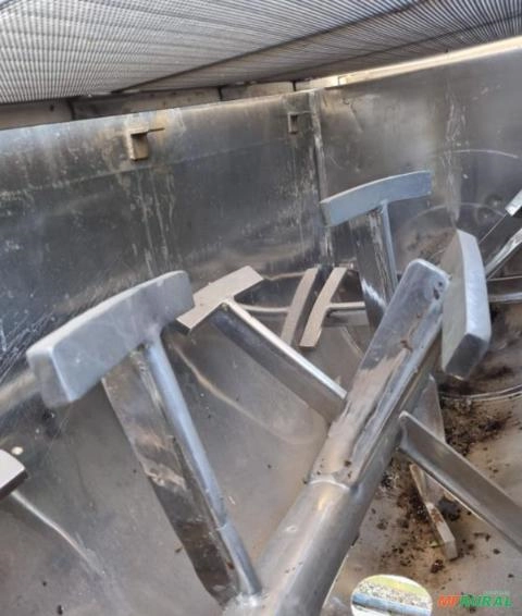 Misturado tipo RIbbon Blender 800 litros inox Imagem Misturado tipo RIbbon Blender 800 litros inox