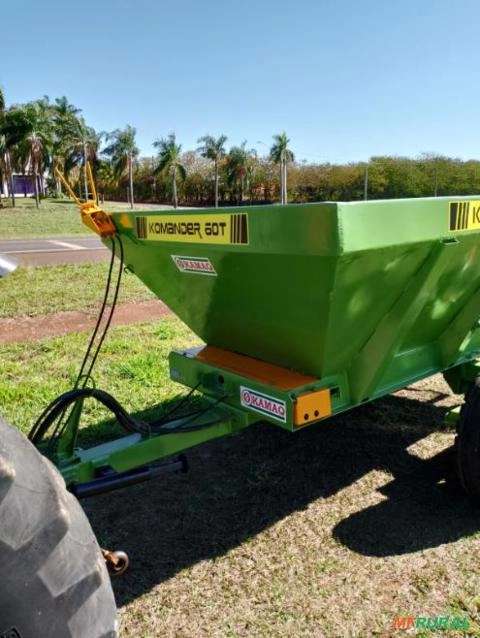 Imagem Adubadeira Kamaq 6 toneladas Imagem Adubadeira Kamaq 6 toneladas