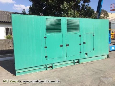 GRUPO GERADOR 438KVA CABINADO E SILENCIADO