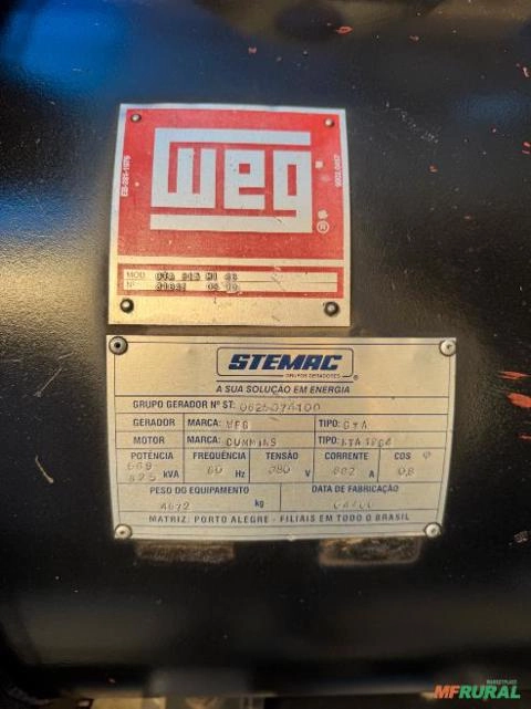 Imagem Gerador de Energia Cummins 625kva Imagem Gerador de Energia Cummins 625kva