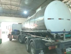 Tanque para caminhão de transporte de líquidos
