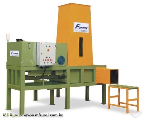 Prensa Hidráulica enfardadeira de resíduos Imagem Prensa Hidráulica enfardadeira de resíduos