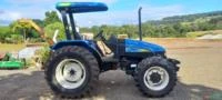 Trator New Holland TL 75 E 4x4 Ano 2006 Imagem Trator New Holland TL 75 E 4x4 Ano 2006