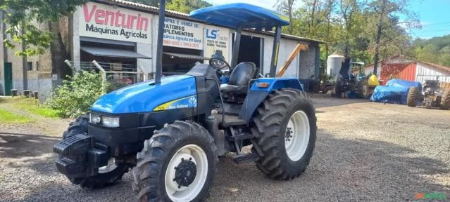 Trator New Holland TL 75 E 4x4 ano 06