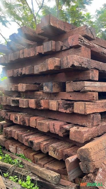 Dormente Madeira de Lei Imagem Dormente Madeira de Lei