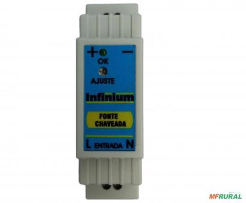 Imagem Fonte Chaveada 15V / 1A - Trilho DIN Imagem Fonte Chaveada 15V / 1A - Trilho DIN