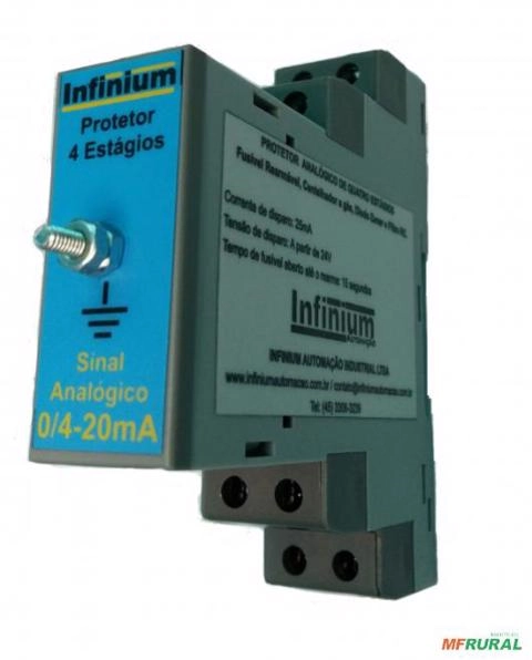Imagem Protetor Analógico 4-20mA Imagem Protetor Analógico 4-20mA