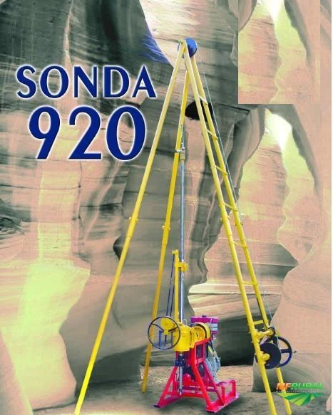 Sonda Rotativa Manual 920 para perfuração até 80 metros