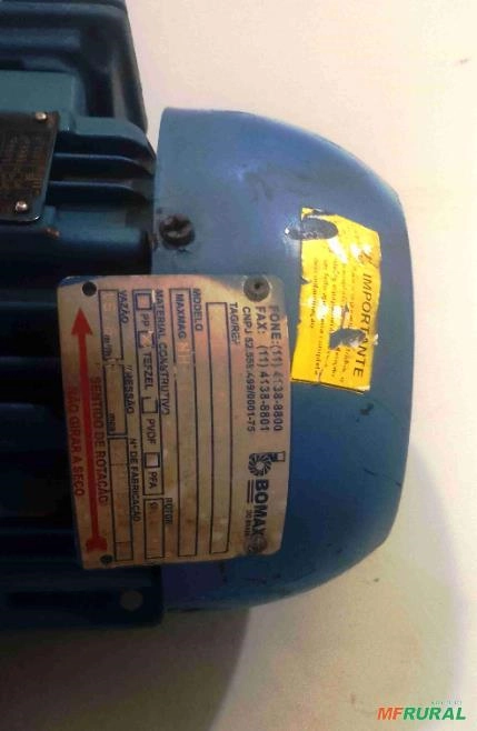 Imagem Bomba Magnética Centrífuga Bomax Em Tefzel 10 M3/h Imagem Bomba Magnética Centrífuga Bomax Em Tefzel 10 M3/h