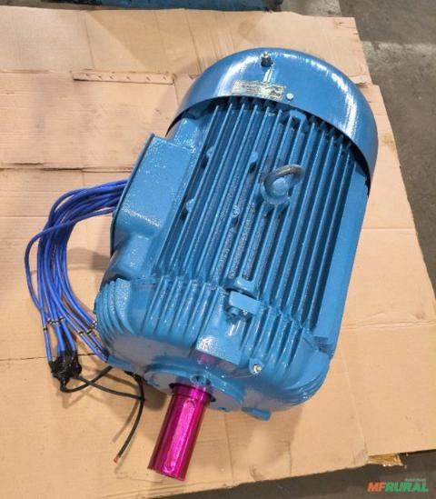 Motor Elétrico Eberle 50 Cv Trifásico 1700 Rpm 4 Polos Recondicionado Rebobinado Imagem Motor Elétrico Eberle 50 Cv Trifásico 1700 Rpm 4 Polos Recondicionado Rebobinado