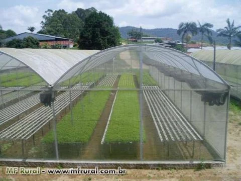 TELA AGRÍCOLA SOMBRITE  FILME PLASTICO E GRIPPLE