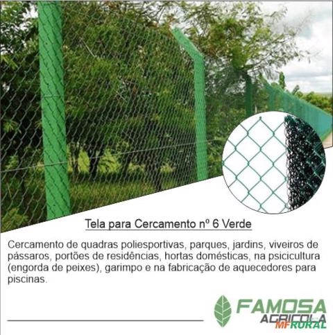 TELA PLÁSTICA PARA CERCAMENTO 1,20X50 Imagem TELA PLÁSTICA PARA CERCAMENTO 1,20X50