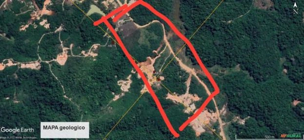 Mineradora de ouro - Região Norte Imagem Mineradora de ouro - Região Norte