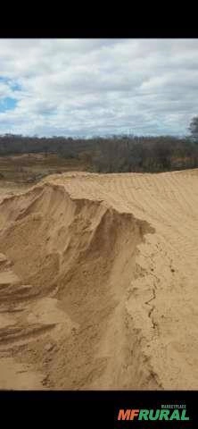 Jazida Extração de Areia lavada Imagem Jazida Extração de Areia lavada