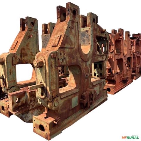 CONJUNTO DE MOENDA ZANINI FARREL 32" X 60" Imagem CONJUNTO DE MOENDA ZANINI FARREL 32" X 60"