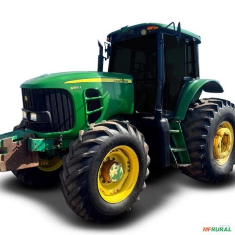 Trator John Deere 6180J Ano 2012 Imagem Trator John Deere 6180J Ano 2012