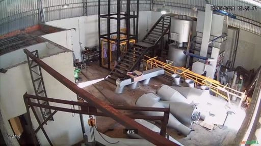 Imagem INCINERADOR DE LIXO HOSPITALAR Imagem INCINERADOR DE LIXO HOSPITALAR