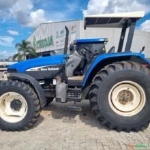 Trator New Holland TM 135 4x4 ano 03