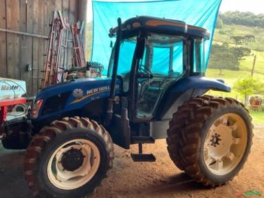 Trator New Holland TL75E, Ano 2014