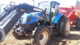 Trator New Holland T6.130 Imagem Trator New Holland T6.130